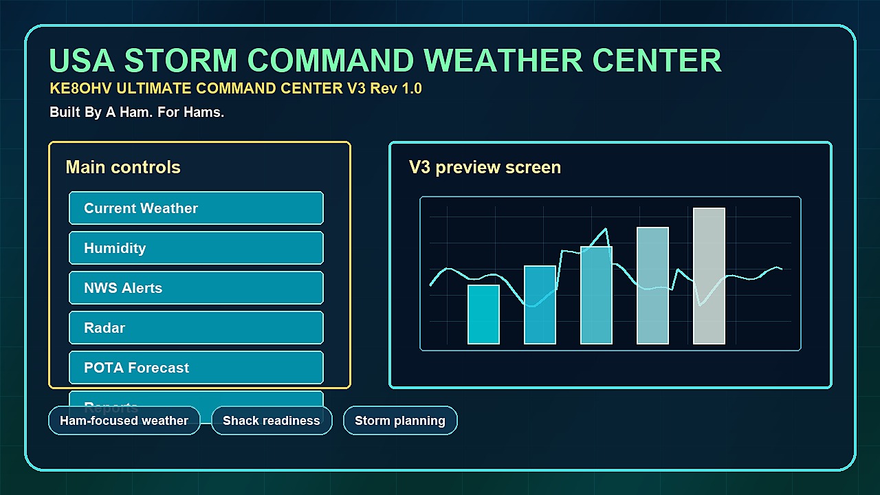 USA Storm Command Weather Center preview
